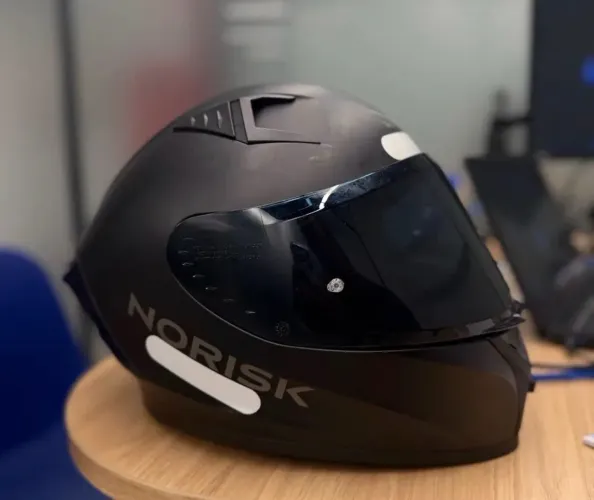 Capacete NoRisk Flow Preto Fosco