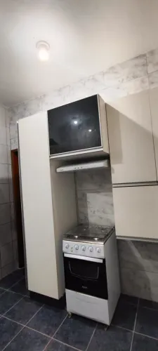 Armário de Cozinha Branco Parede