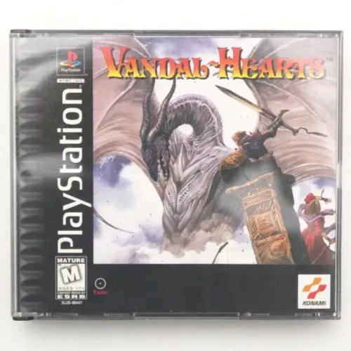 Vandal Hearts para PlayStation completo e em perfeito estado de conservador.