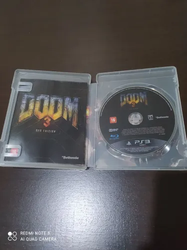 Doom 3 BFG Edition Ps3 com manual 