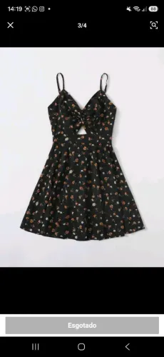 Vestido Floral Shein