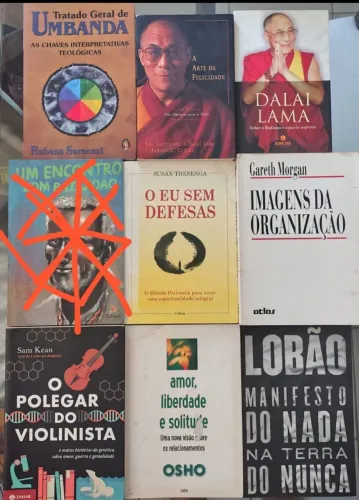 LIVROS USADOS A 15 REAIS CADA