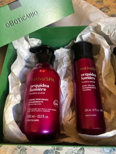 Kit O Boticário Nativa Spa Orquídea Lumiere