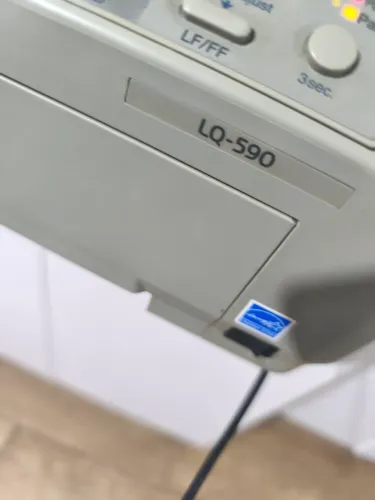 Impressora Epson LQ 590 - Ideal para Stencil de Tattoo, USB e Imprime Forte