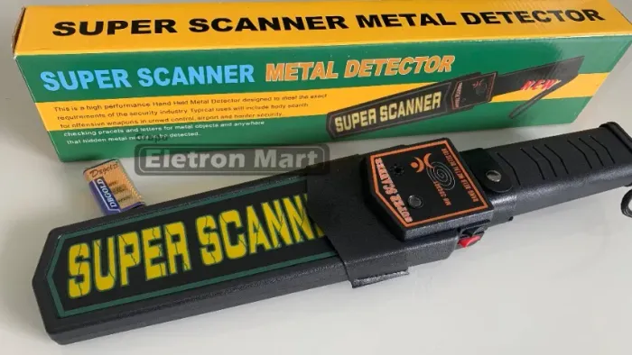Detector De Metais Portátil De Alta Sensibilidade Profissional