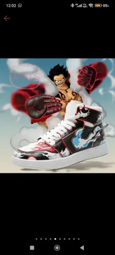 Tênis Cano Alto One Piece, Luffy Gear 4