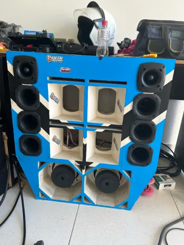 Som Vendo estrutura com peças novas