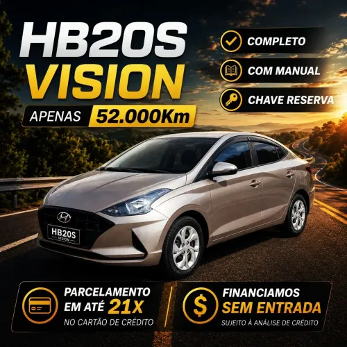 Hyundai HB20S Vision 1.0 Flex 12V MEC 2022