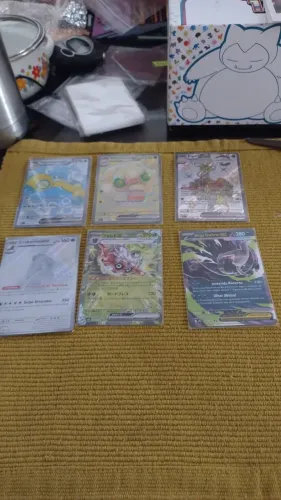 Lote cartinhas pokémon 
