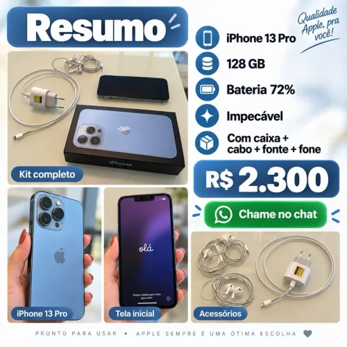 Vendo IPhone 13 Pro 128 GB