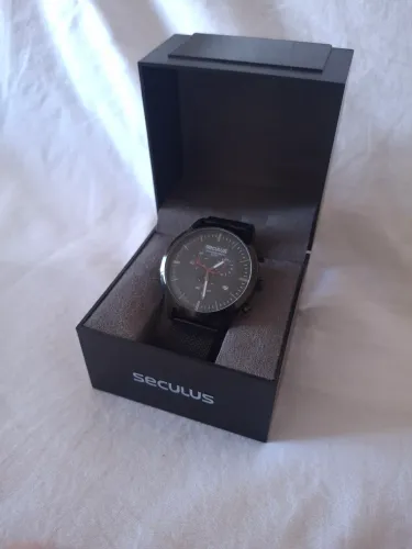 Relógio Seculus Masculino Chronograph - Modelo 20605GPSVPA