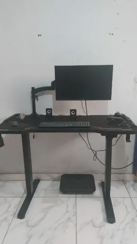 Kit Home Office Completo - Monitor + Suporte + Mesa Ajustável
