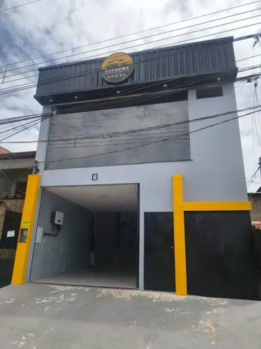 Galpão 327 m² com mezanino totalmente mobiliadona pedreira (Antônio Everdosa)