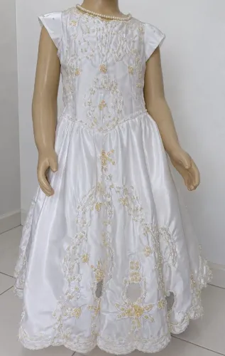 Vestido de dama de honra/daminha (Infantil)