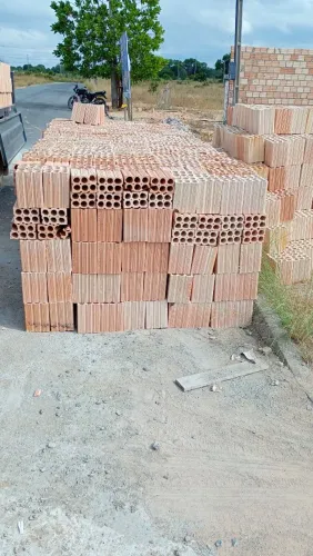 Trabalho com frente venda e fabricação de tijolo de 06 furos