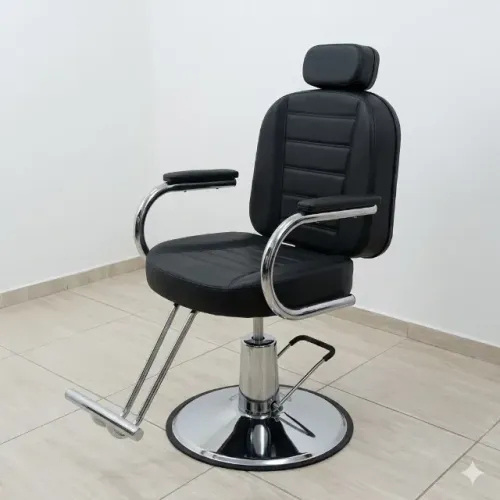 Usos recomendados da cadeira: Barbearia, Barbeiro, salão de cabeleireiro, Móveis para Salã