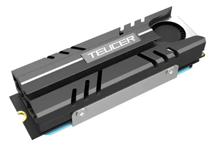 Dissipador Ssd M.2 Nvme 2280 Com Fan Proteção E Desempenho