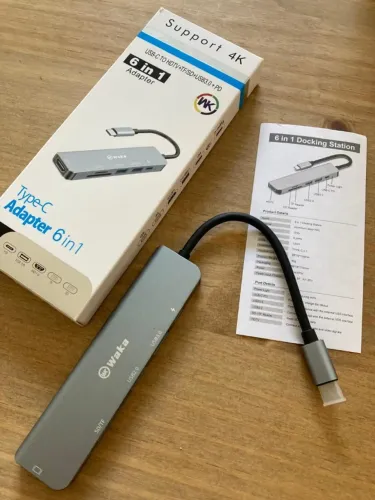Adaptador HUB - 6 em 1