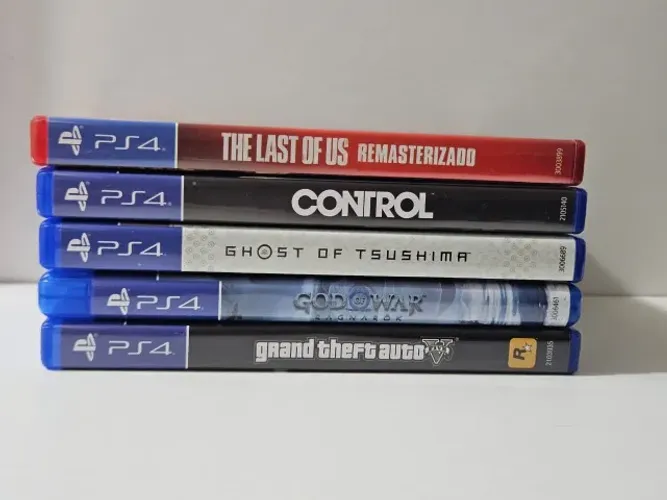 Jogos Mídia Física PS4