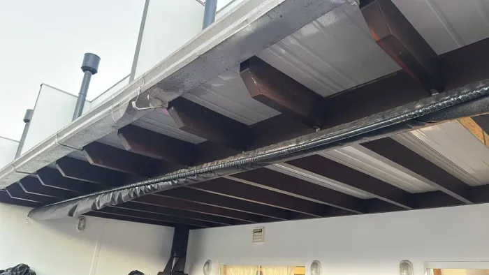 Toldo retrátil 6 metros de largura x 3 metros de comprimento 