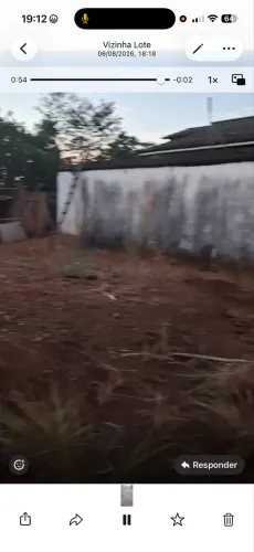 Vendo lote em condomínio de chácara perto da Rodoviária