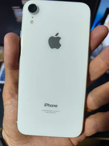 iPhone XR 128GB Branco Impecável, Sem Riscos