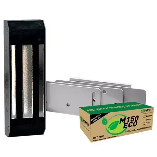 Fechadura Magnética, Força 150 Kgs, Cinza - M150 ECO - E015425