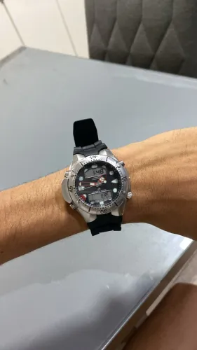 Citzen aqualand jp1060 fundo preto sensor off de resto zero