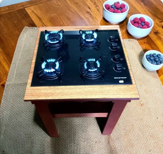 Lindo Cooktop Brastemp de 4 Bocas em ótimo Estado de Uso