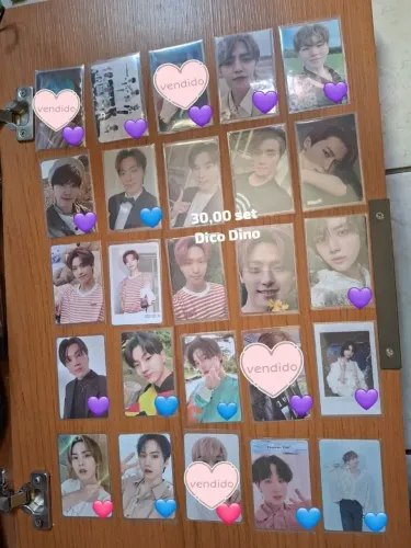 Photocards oficias variados (bts, txt, seventeen, enhypen, ateez, got7, nct...)