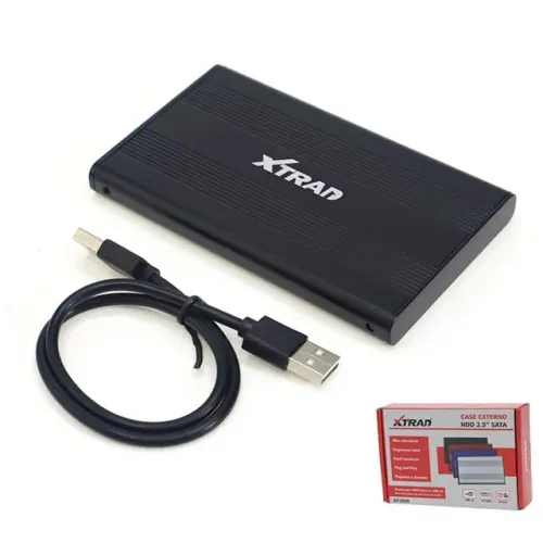 Case Hd externo 2.5 Sata Usb 2.0