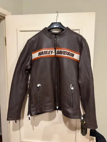 Jaqueta Couro Harley Davidson - Victory Lane - tamanho XL