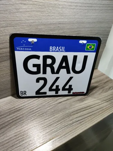 Placa Para Bike Do Grau de Alta Qualidade em Aço