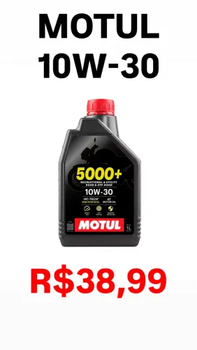 Óleo Motul 10W-30 linha 5000