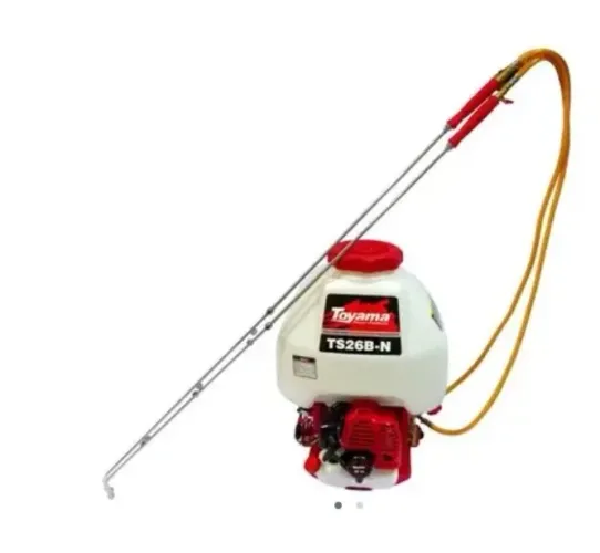Pulverizador toyama com motor a gasolina. 2 hastes . Sem uso
