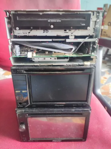 Dvd 2din Pioneer para retirar peças (2350/4000/2placas/1-com-carrocel)