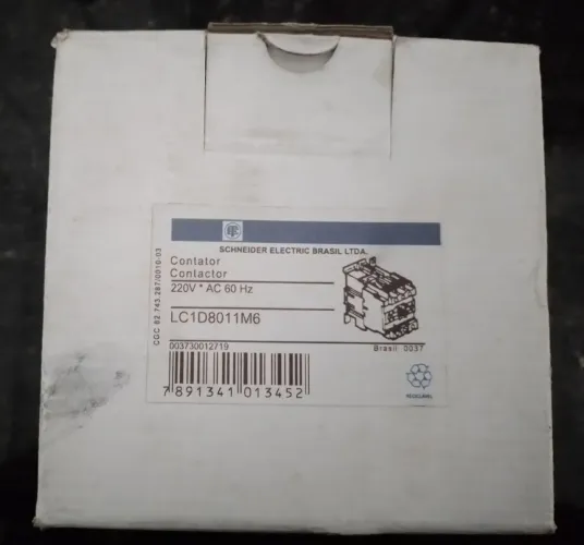 Contator Schneider LC1D80M6 220V