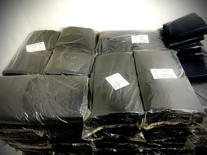 Sacos de lixo resistentes preto 20L / 40L / 60L / 100L vários tamanhos. 