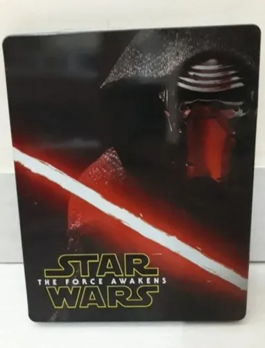 STEELBOOK BLU-RAY DUPLO STAR WARS O DESPERTAR DA FORÇA EPISODIO 7 THE FORCE AWAKENS