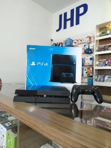 Console PlayStation 4 FAT 500GB Semi Novo Revisado | Loja Física | Até 12x Sem Juros