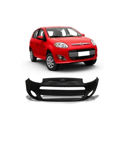 Para-Choque Dianteiro Fiat Novo Palio Restyling  Cor: Preto Liso P/Pintura Marca: R2A 