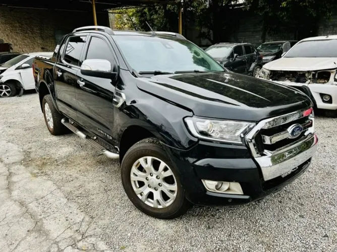 Ford Ranger limited 3.2 2016 Farol Motor Porta Airbag Parachoque Capo Lanterna Sucata