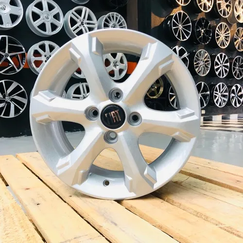 Jogo de roda aro 14 Fiat palio Strada uno idea