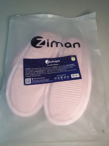 Pantufa Rosa NOVO