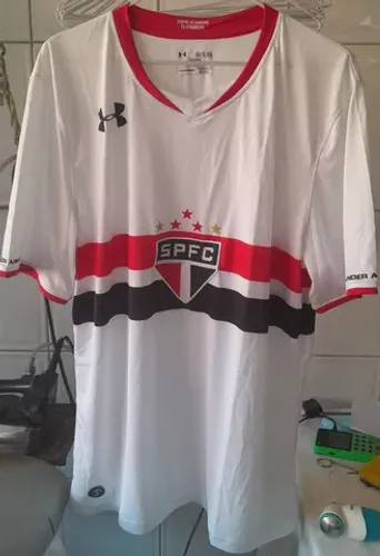 CAMISA SAO PAULO UNDER ARMOUR 2015 BRANCA NOVA FRETE GRATIS