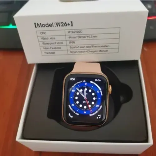 Smartwatch Iwo W26 plus 44mm Android & Ios, Troca Pulseira Faz E Atende Ligação