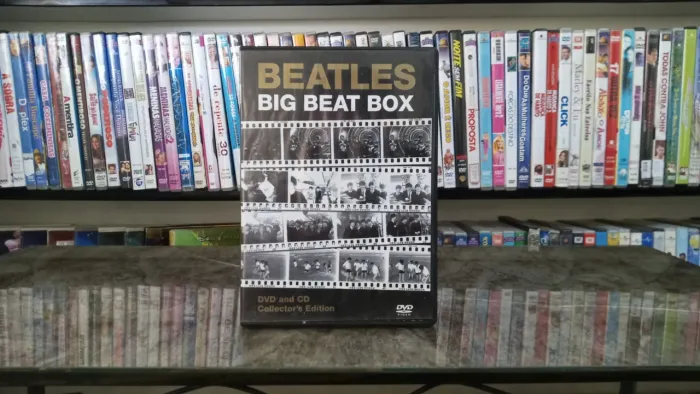 Dvd Box + Cd Beatles Big Beat Box (encarte Interno) - Original