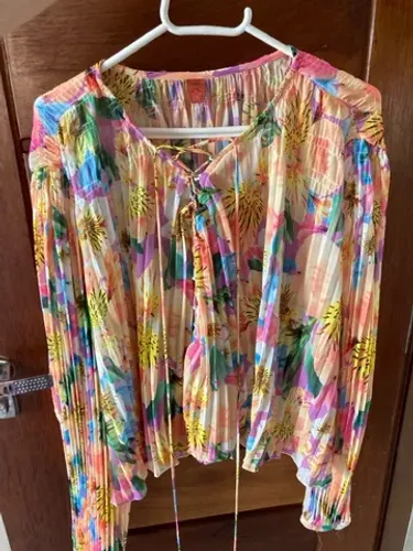 Bata camisa manga longa FARM tamanho M
