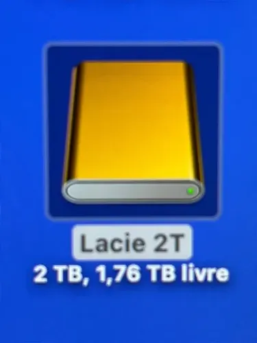 Hd LaCie usb 3.0 pouco uso