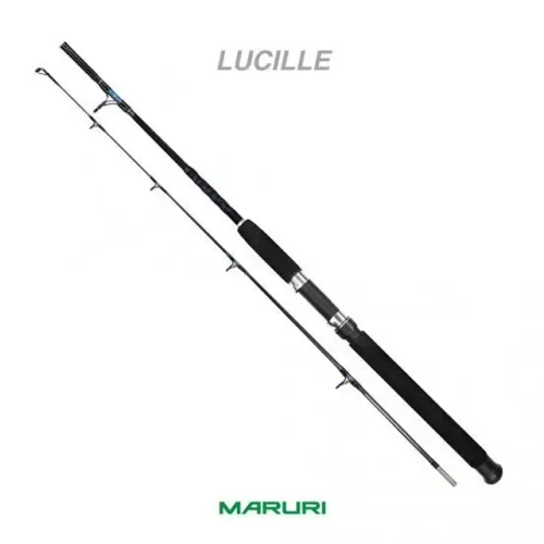 Vara para molinete. Pesca ultra pesada. Maruri Lucille 2.28 metros. 30 libras. Nova 
